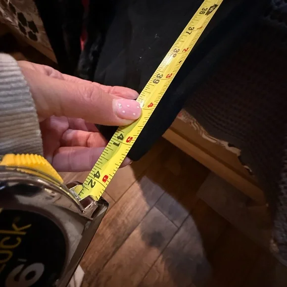 Marvin Richards Black and Red Fox Fur-Trimmed Coat - Picture 8 of 9